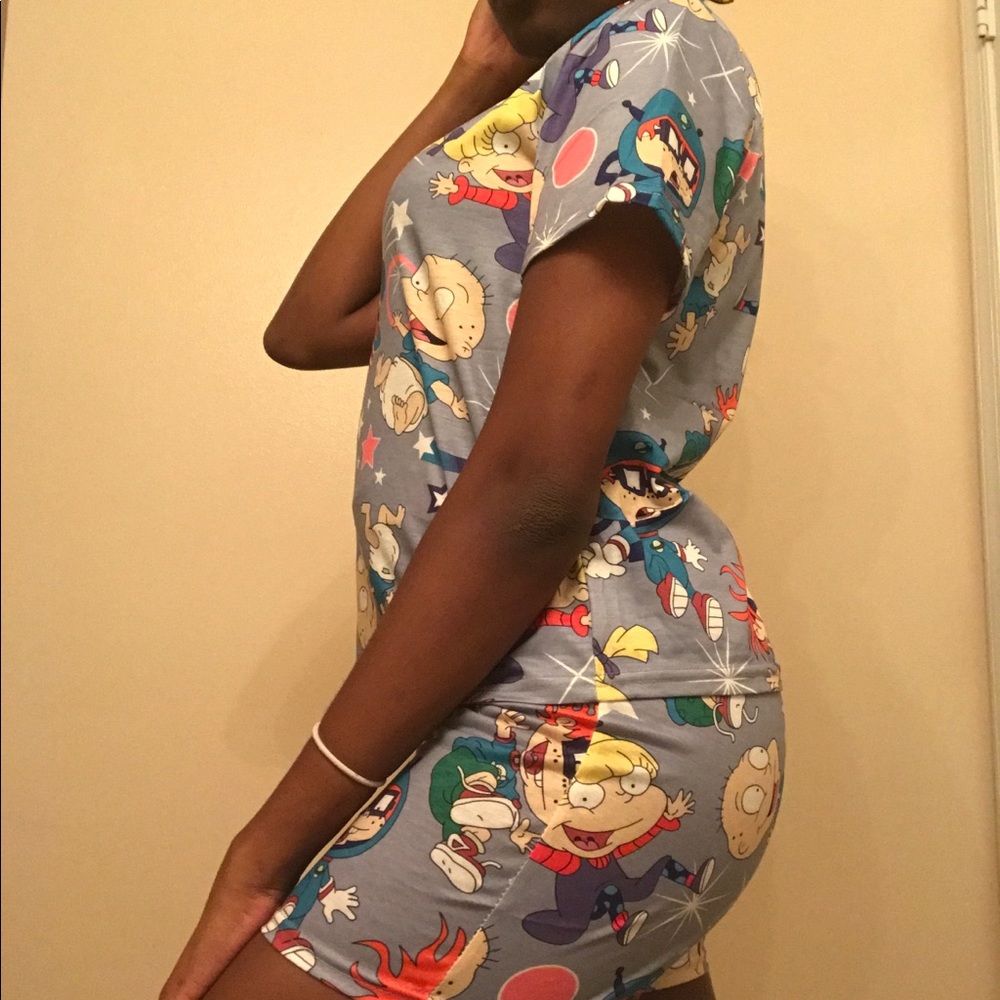 Handmade Gray Rugrats 2 piece set - Picture 4 of 7